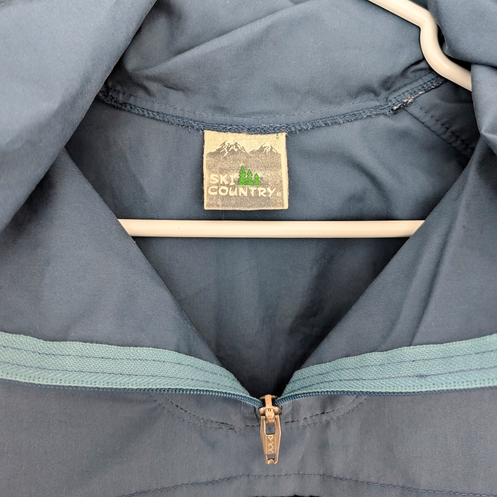 Vintage Ski Country Blue Anorak (Windbreaker) - Picture 5 of 6